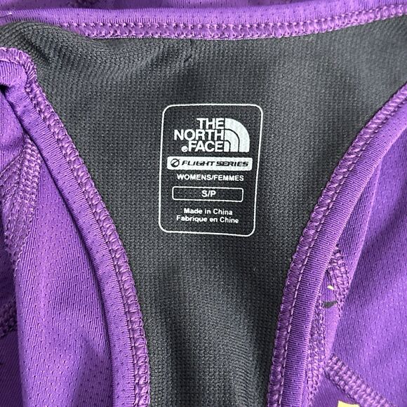 The North Face Size Small Flight Series Vapor Wick Shelf Bra Racerback Tank Top - Picture 6 of 8